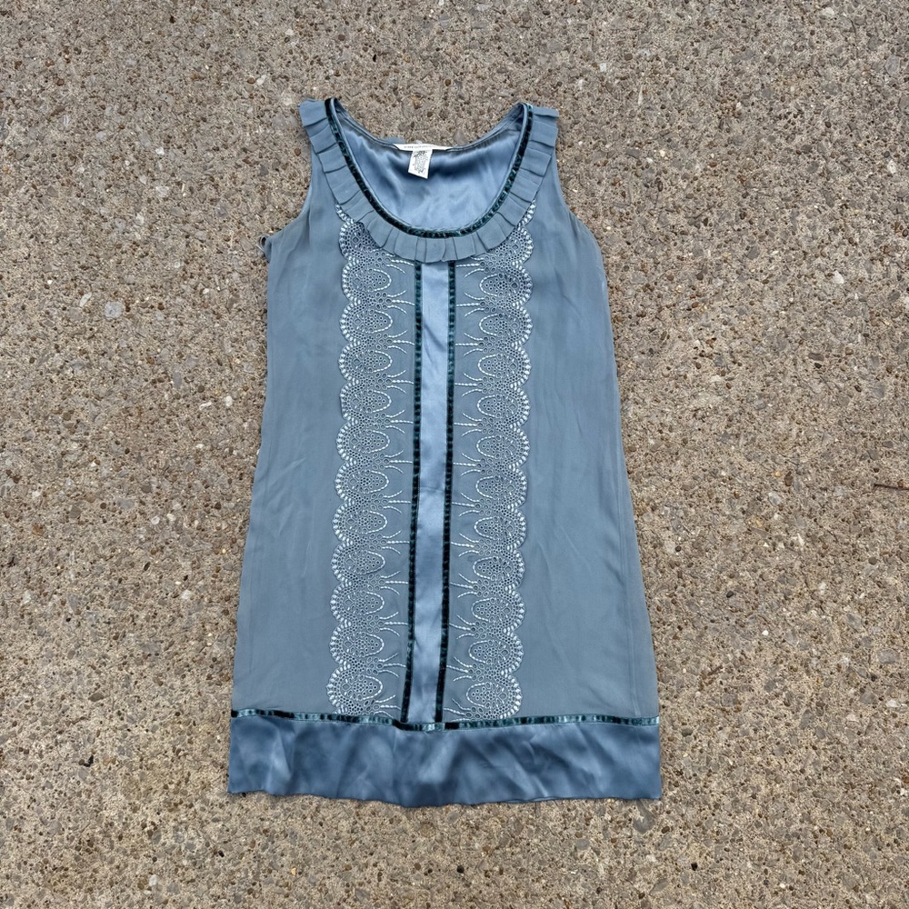 Y2k silk ruffle boho glam fairy dress